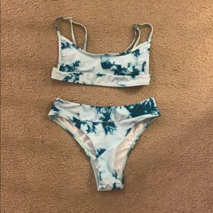 Shein marble bikini